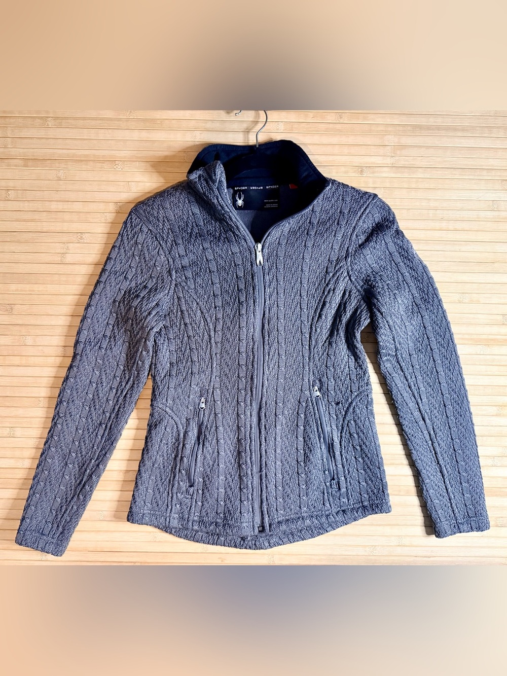 Spyder Women's Major Cable Stryke Fleece Lined Jacket - Size SMALL